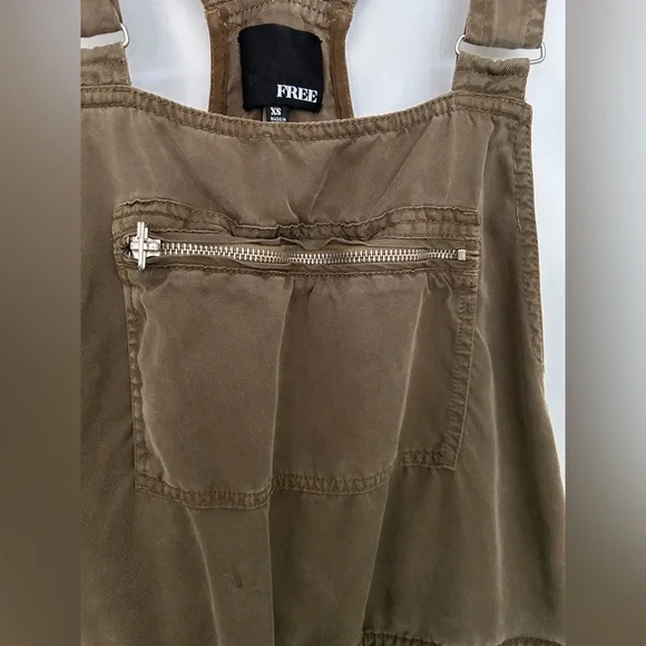 Wilfred Free Valletta Overalls in Army Green Size XS - Picture 6 of 12